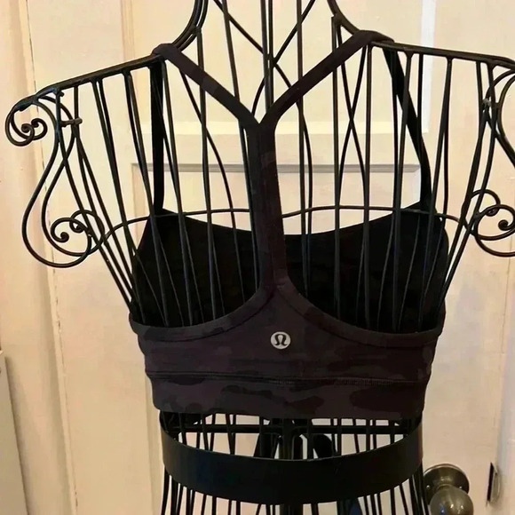 Lululemon Flow Y Bra-Sz 4 - Picture 2 of 4